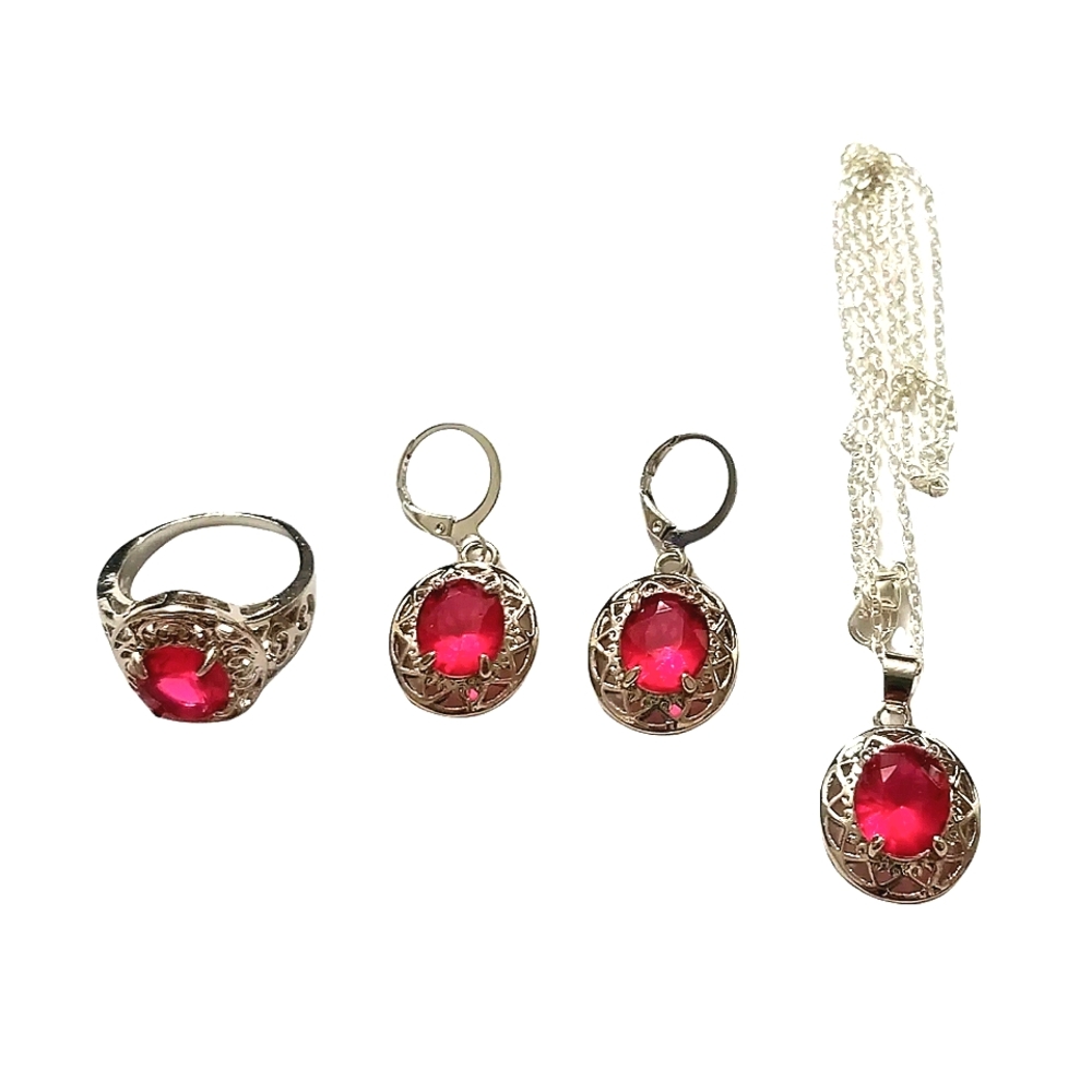 Women's 925 Sterling Silver Suit Combination